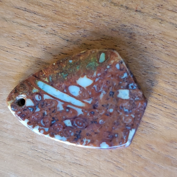 New Pietersite Inverted Triangle Pendant. - Picture 4 of 12